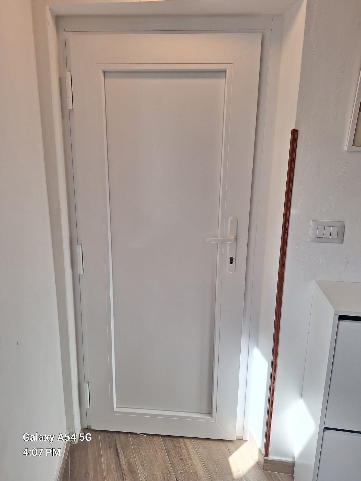 Portoncino in pvc