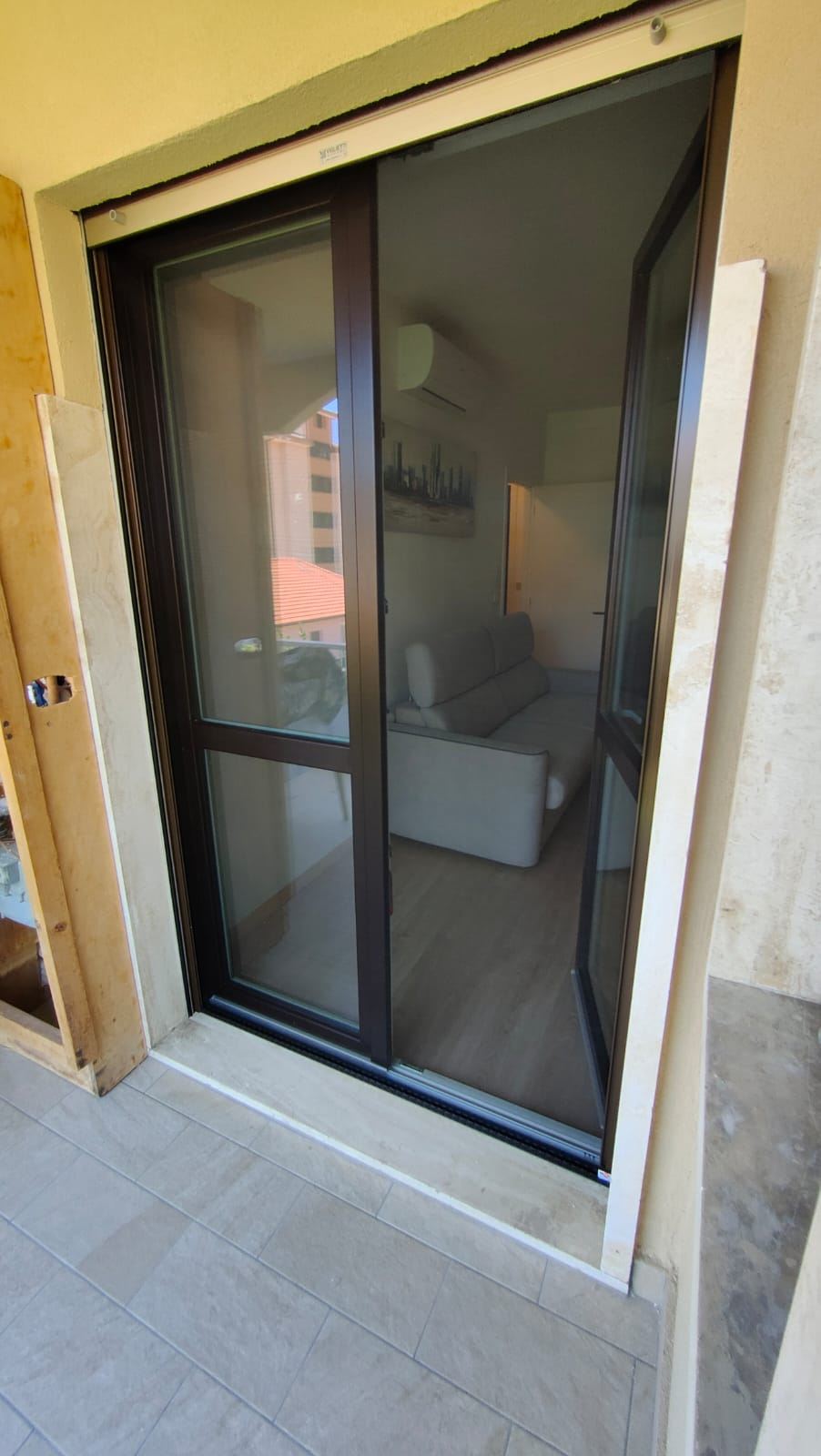Portoncino in pvc 2 ante 2