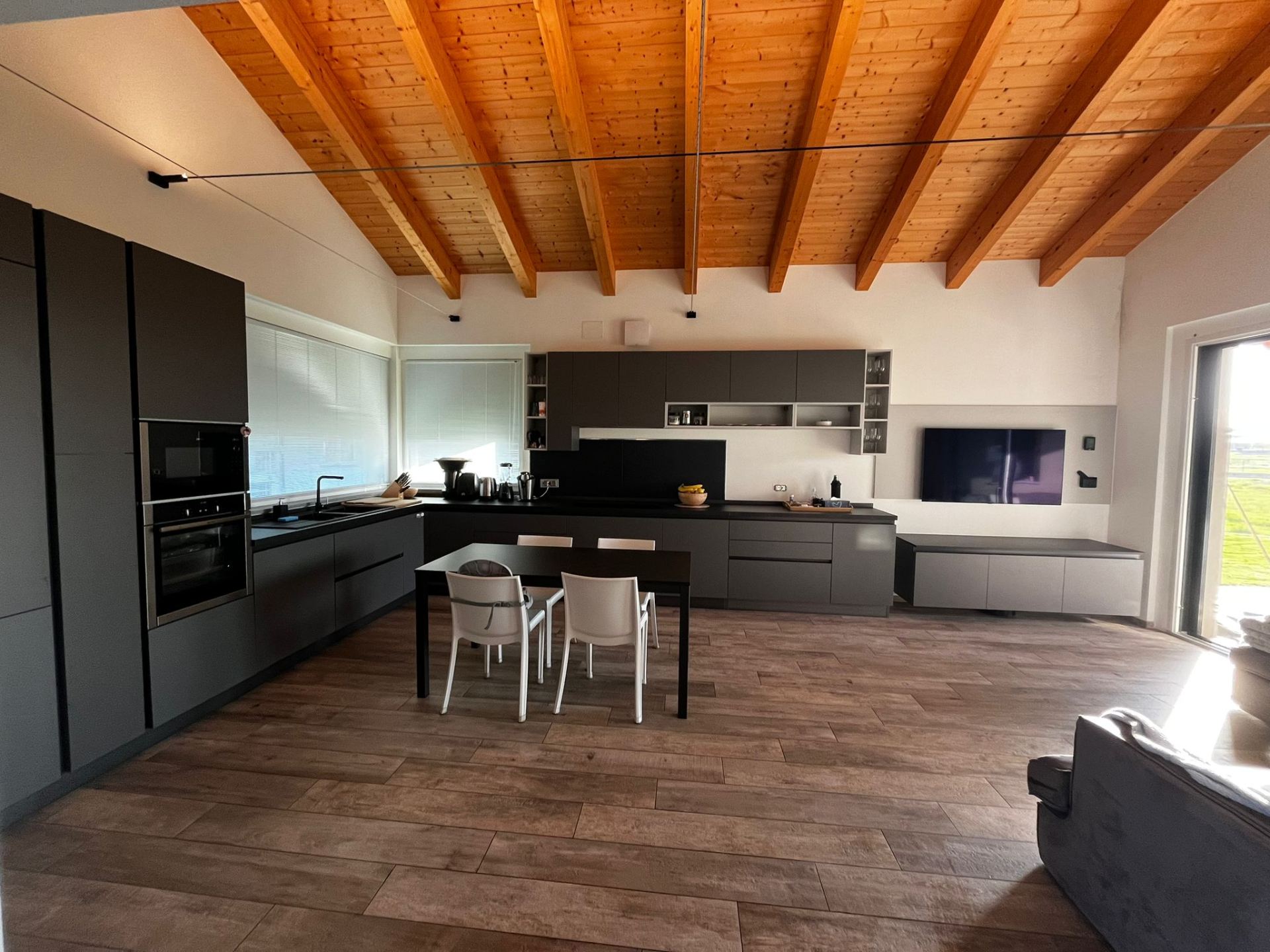 Cucina domino moderna 1