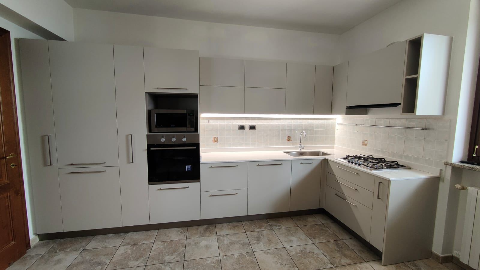 Cucina con led