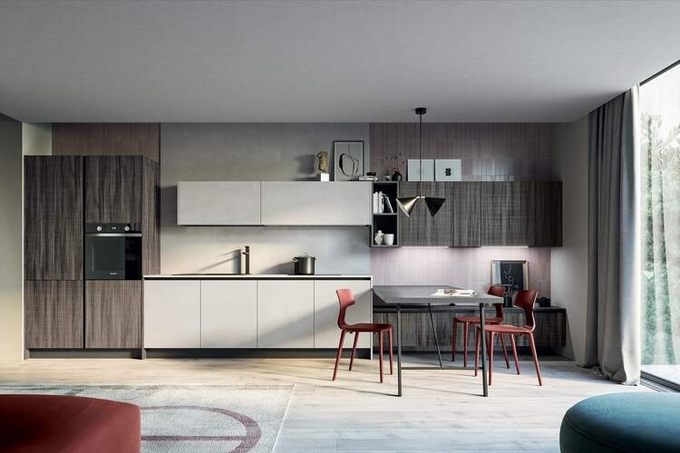 CasaABC Arredamento Cucine Domino_03_Cucina_Moderna_Prima_Cucine