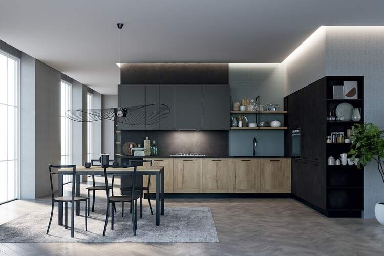 CasaABC Arredamento Cucine Domino_05_Prima_Cucine_Cucine_Moderne_